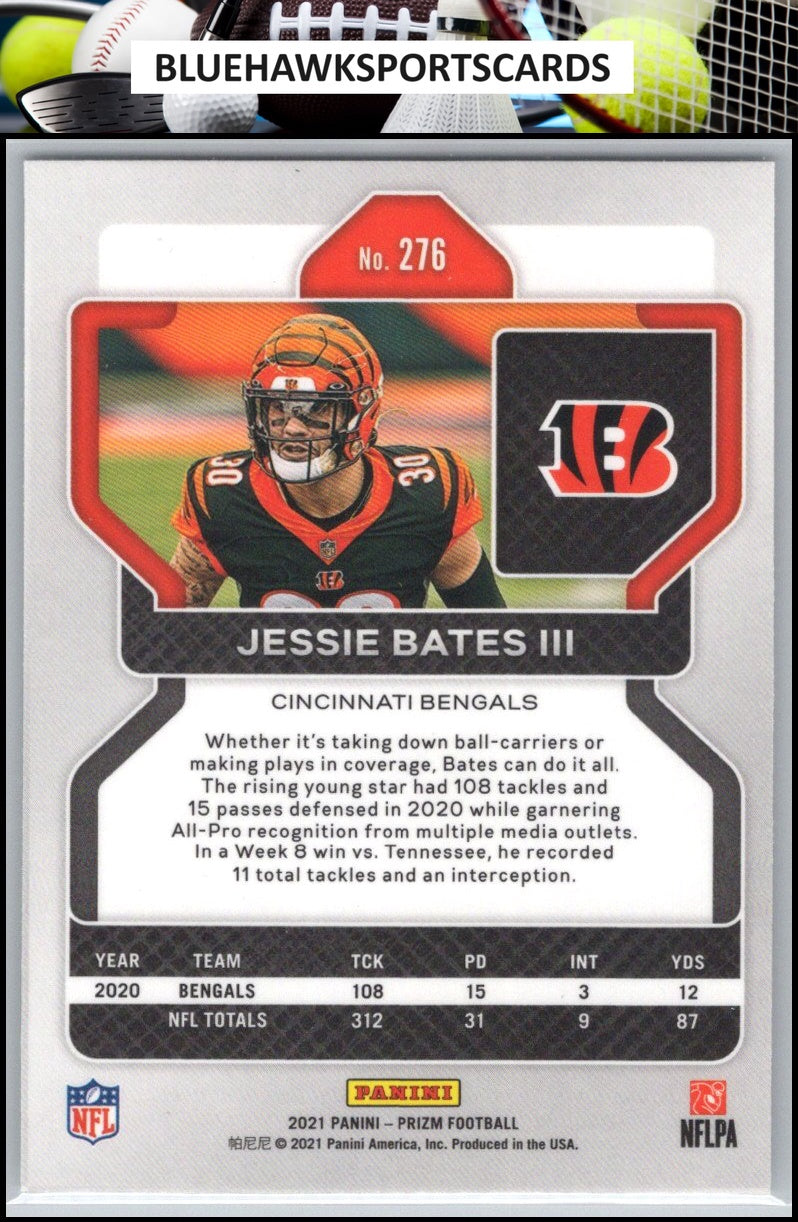 2021 Panini Prizm #276 Jessie Bates III