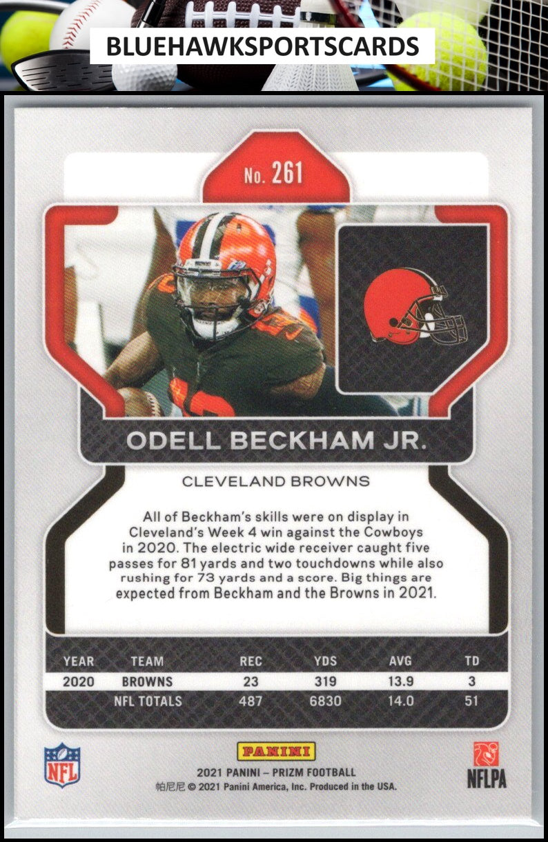 2021 Panini Prizm #261 Odell Beckham Jr.