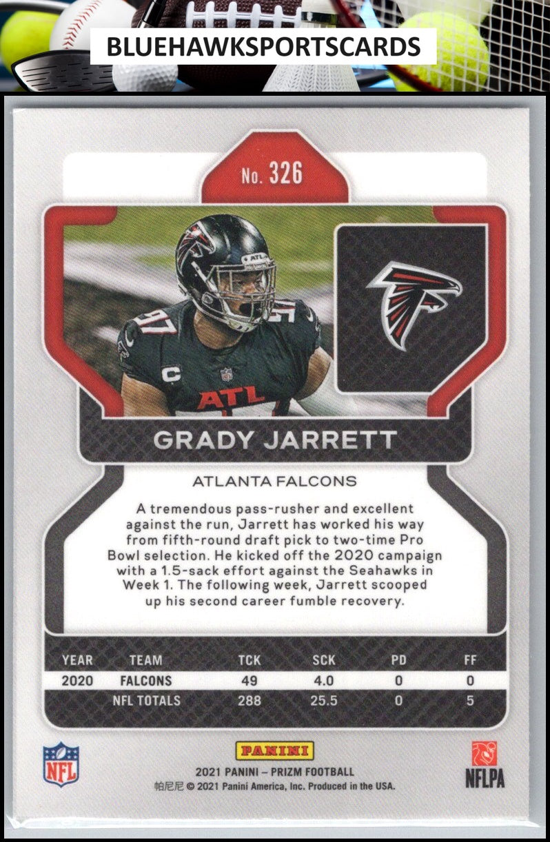 2021 Panini Prizm #326 Grady Jarrett