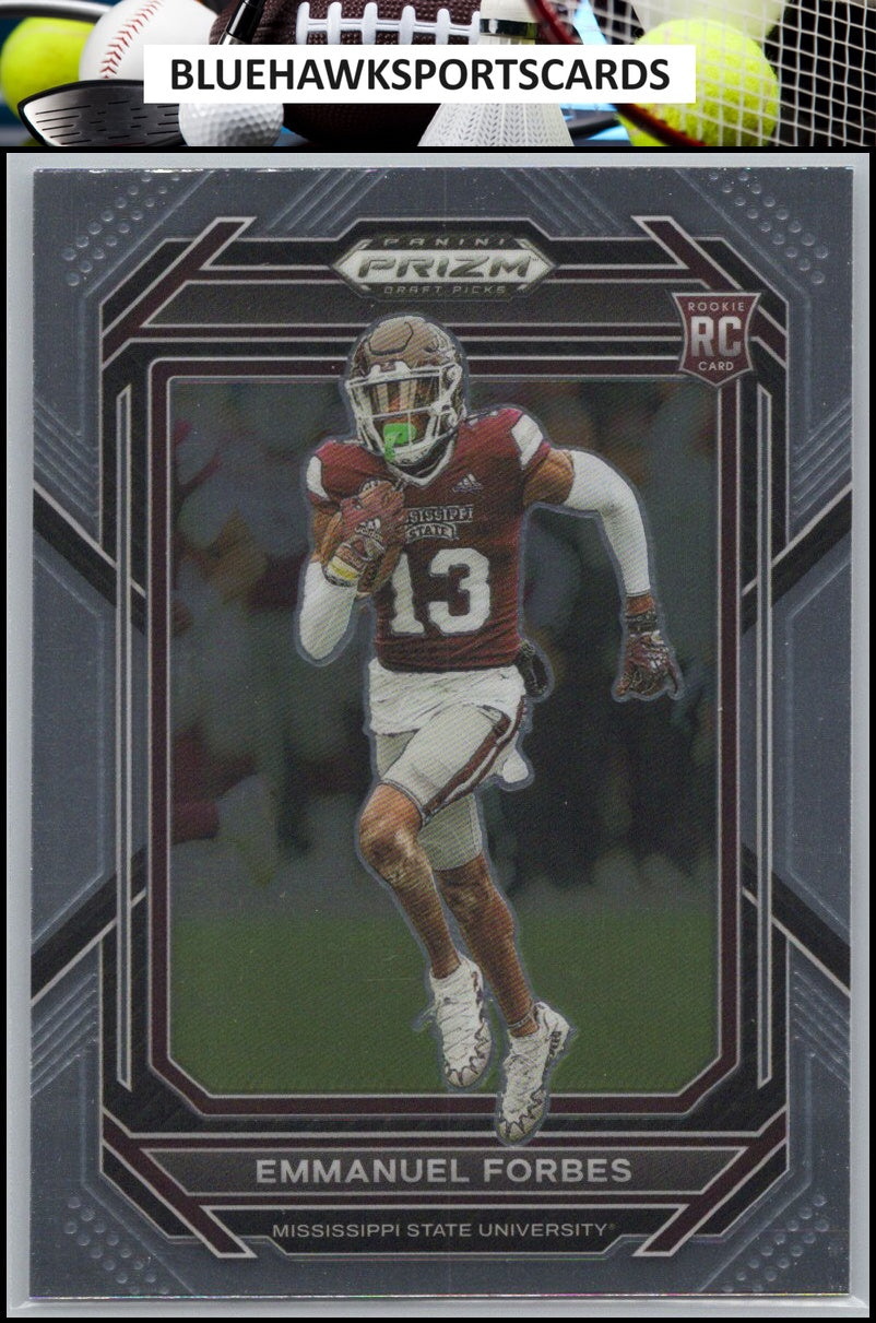 2023 Panini Prizm Draft Picks #180 Emmanuel Forbes