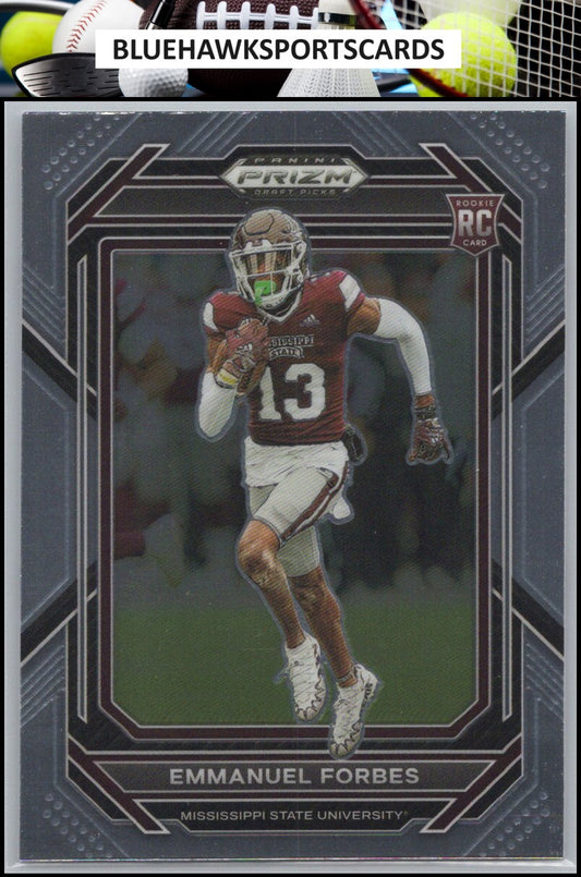 2023 Panini Prizm Draft Picks #180 Emmanuel Forbes