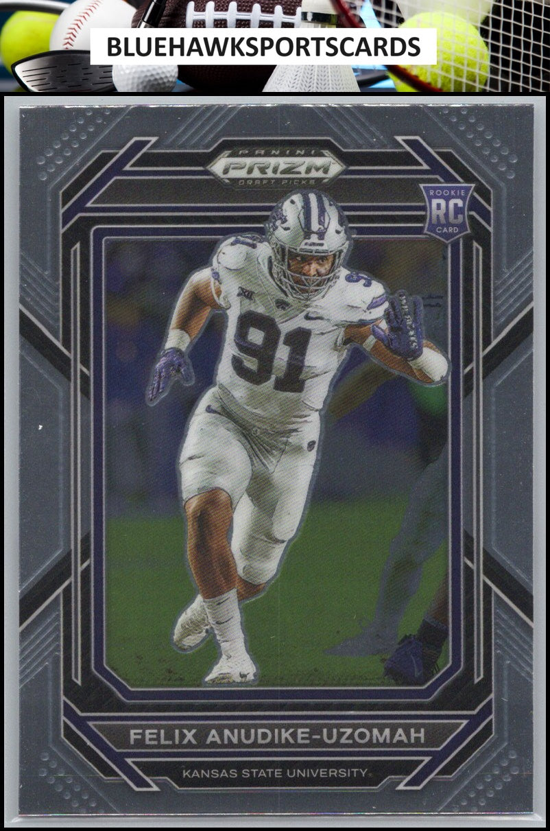 2023 Panini Prizm Draft Picks #190 Felix Anudike-Uzomah