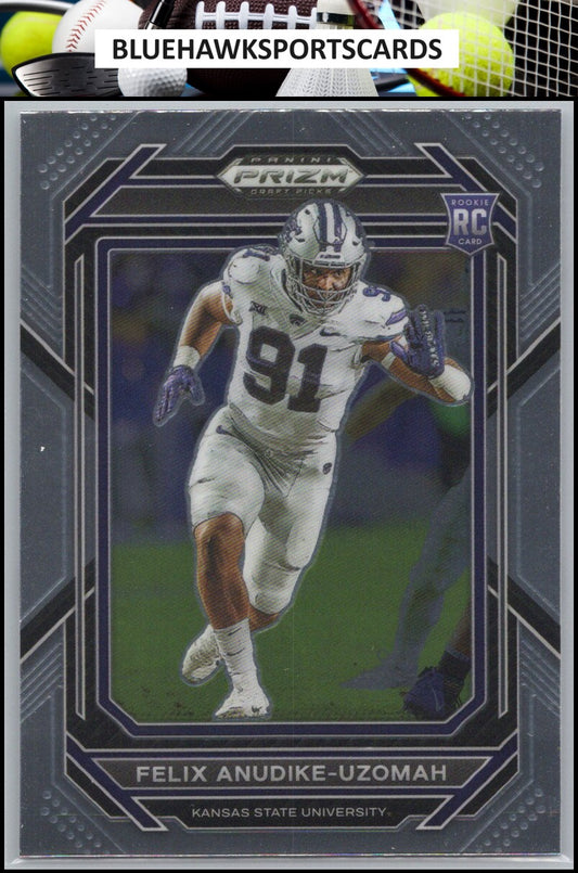 2023 Panini Prizm Draft Picks #190 Felix Anudike-Uzomah