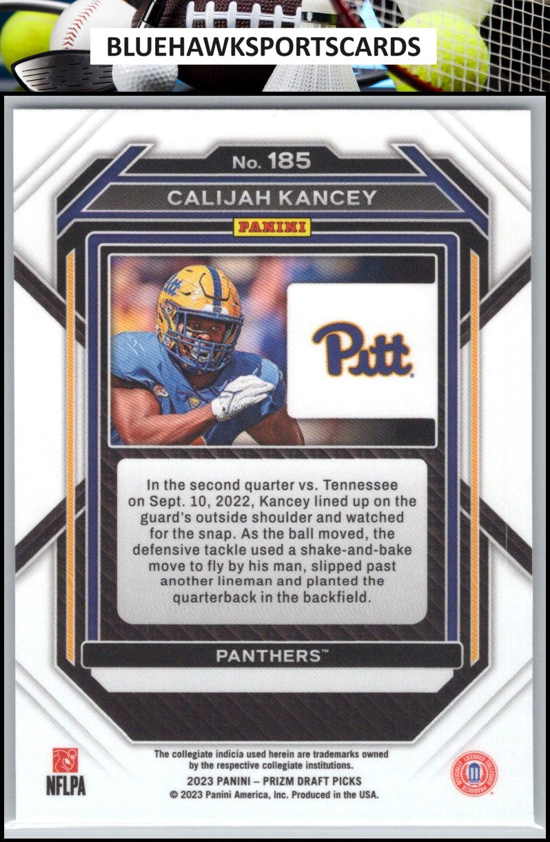 2023 Panini Prizm Draft Picks #185 Calijah Kancey
