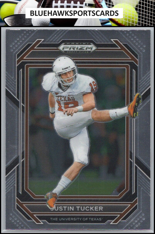 2023 Panini Prizm Draft Picks #62 Justin Tucker