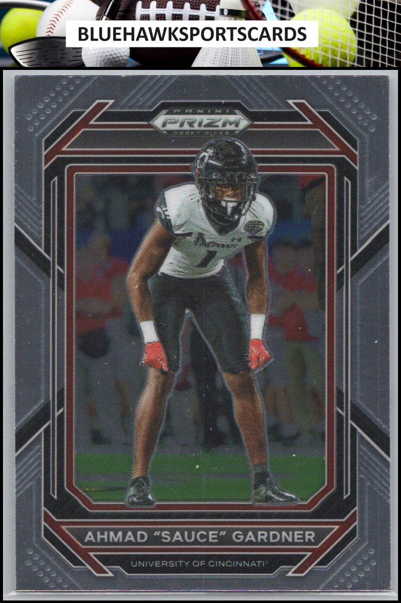 2023 Panini Prizm Draft Picks #3 Ahmad "Sauce" Gardner