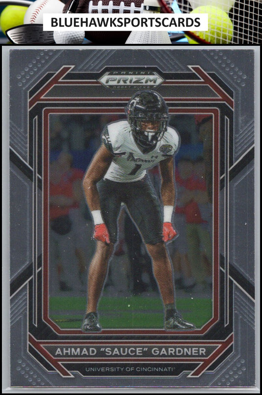 2023 Panini Prizm Draft Picks #3 Ahmad "Sauce" Gardner