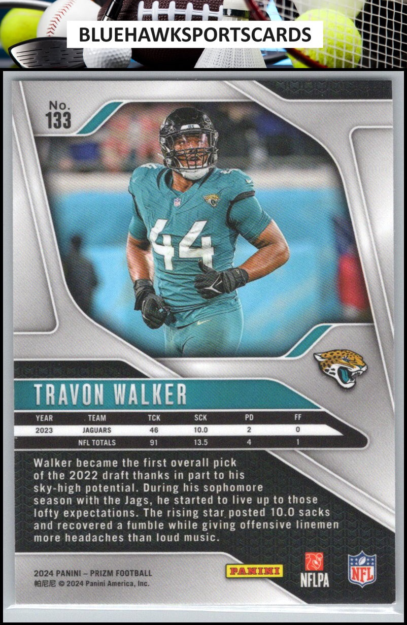 2024 Panini Prizm #133 Travon Walker