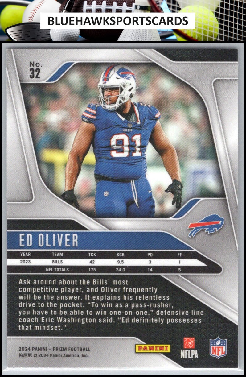 2024 Panini Prizm #32 Ed Oliver