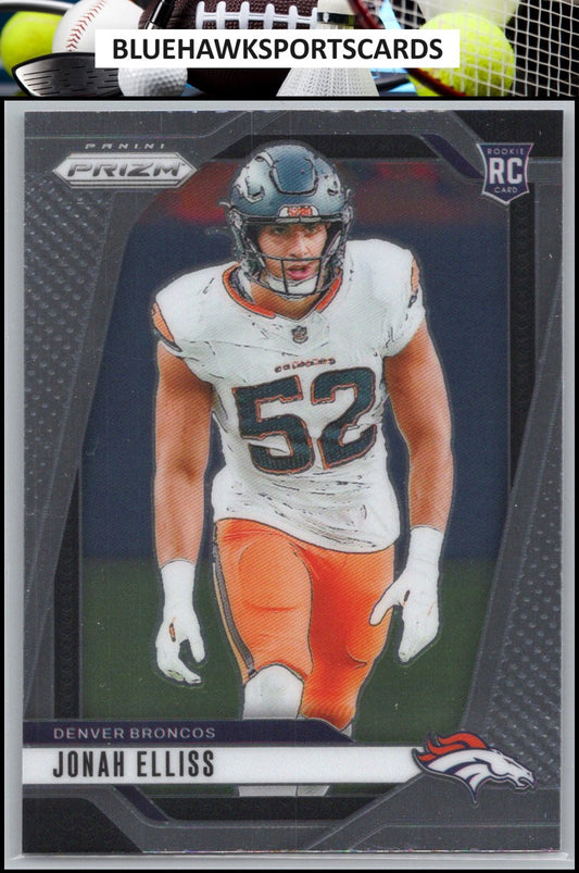 2024 Panini Prizm #356 Jonah Elliss