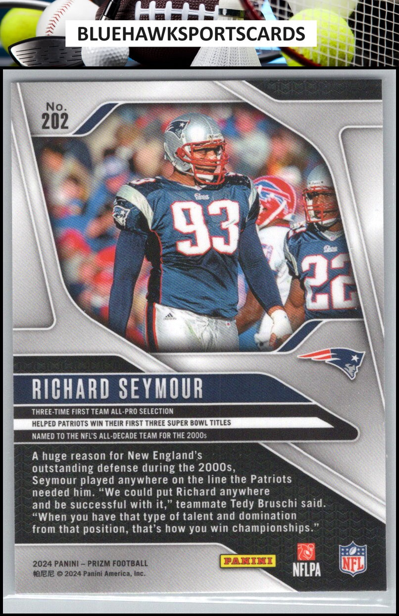 2024 Panini Prizm #202 Richard Seymour