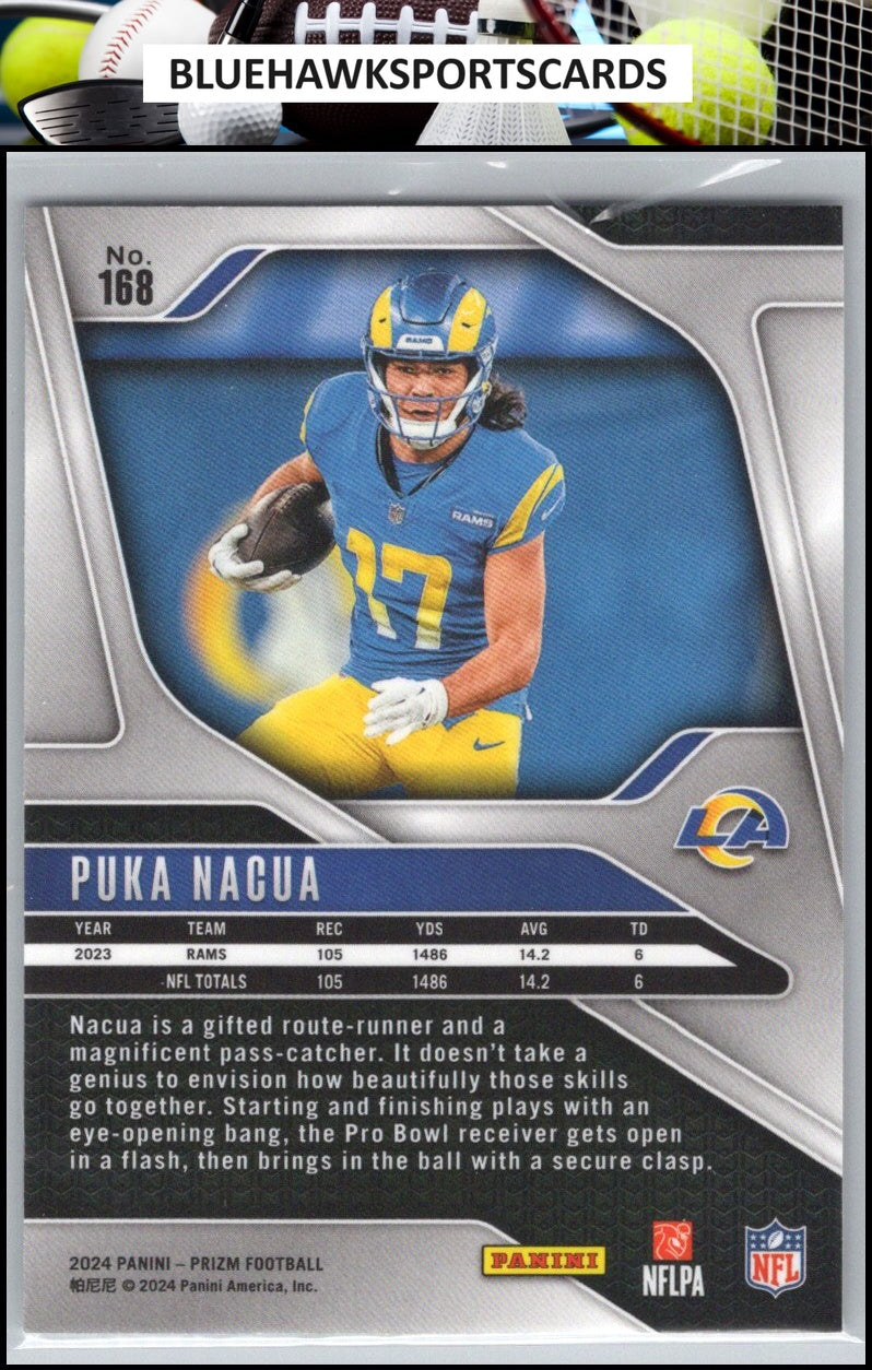 2024 Panini Prizm #168 Puka Nacua
