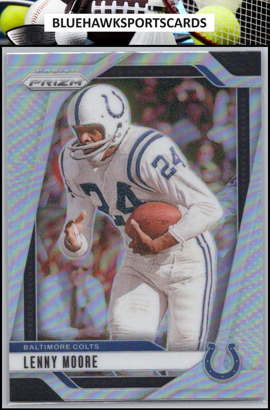 2024 Panini Prizm #296 Lenny Moore Silver
