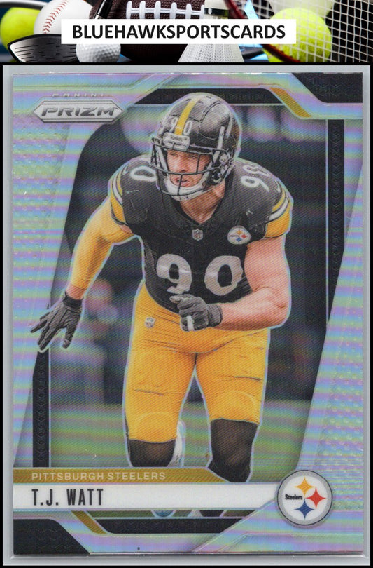 2024 Panini Prizm #245 T.J. Watt Silver