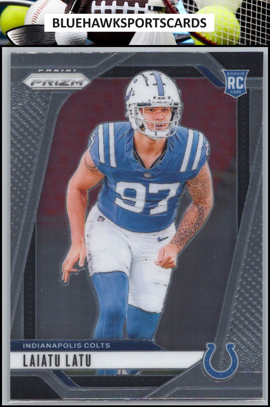 2024 Panini Prizm #366 Laiatu Latu
