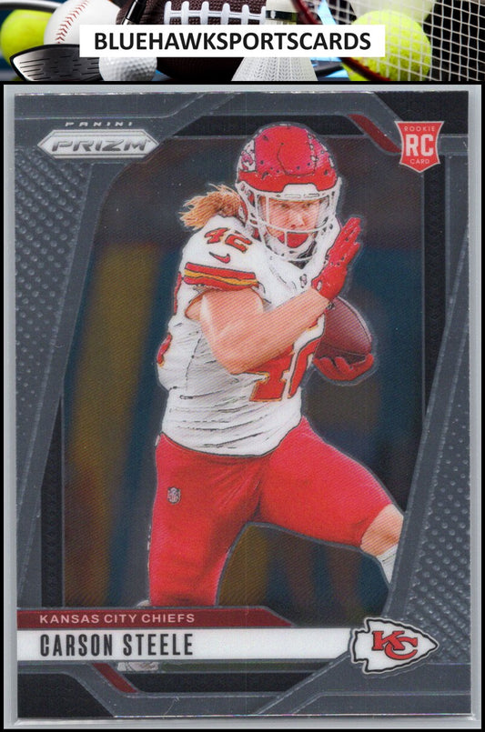 2024 Panini Prizm #377 Carson Steele