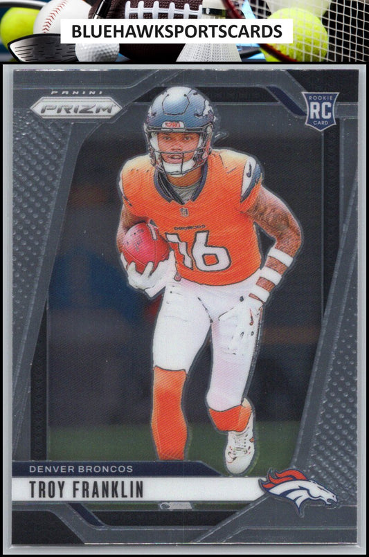 2024 Panini Prizm #393 Troy Franklin