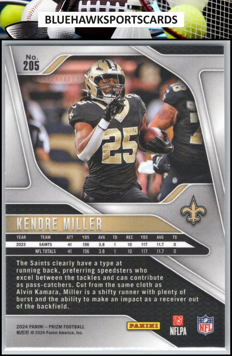 2024 Panini Prizm #205 Kendre Miller