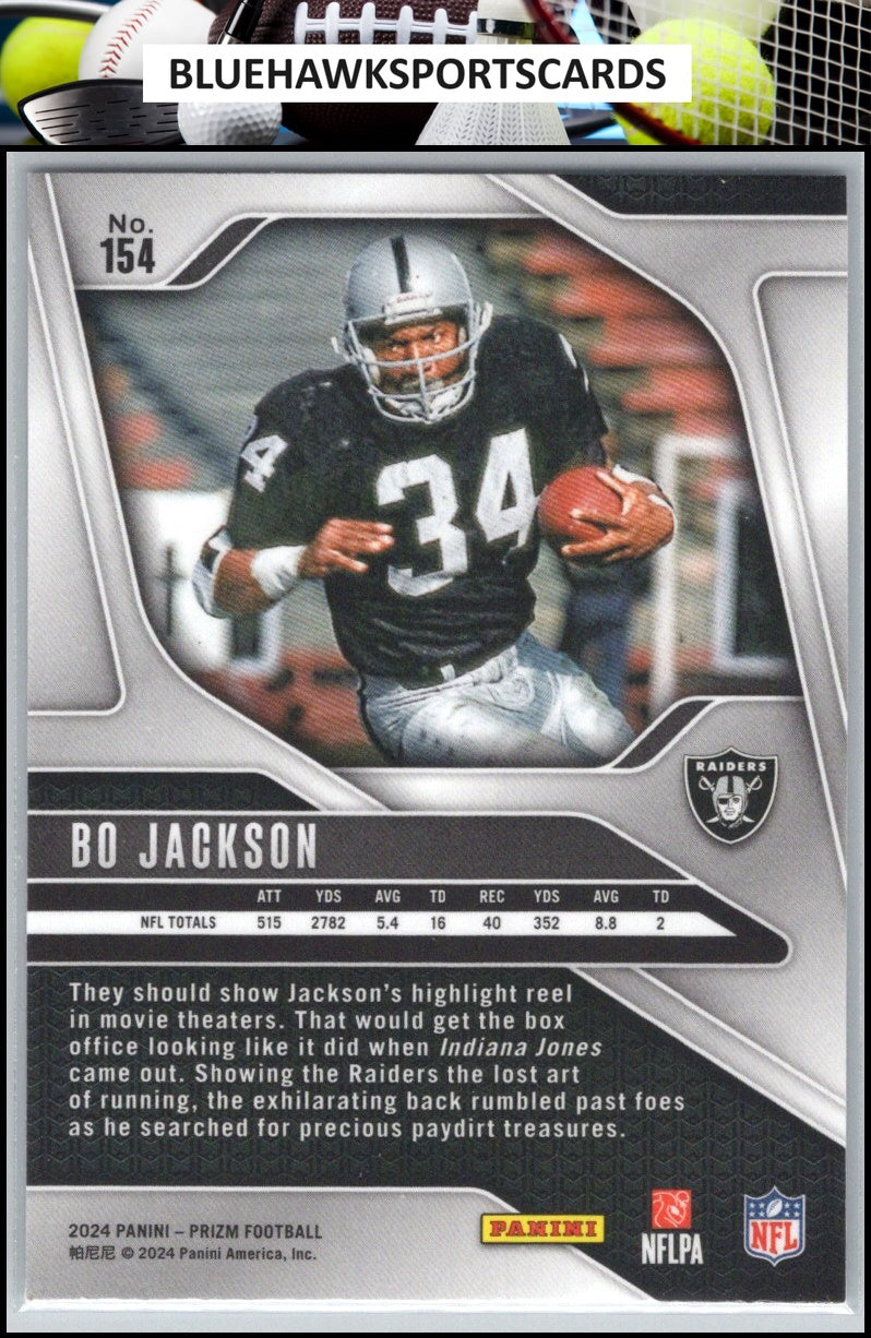2024 Panini Prizm #154 Bo Jackson