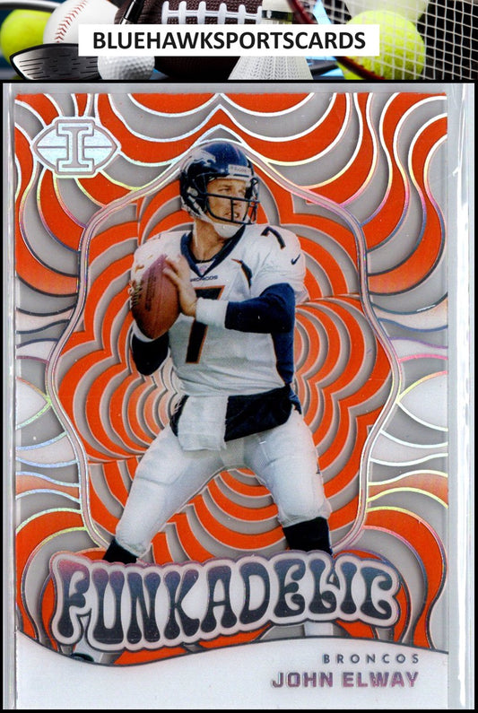 2023 Panini Illusions #9 John Elway Funkadelic Orange