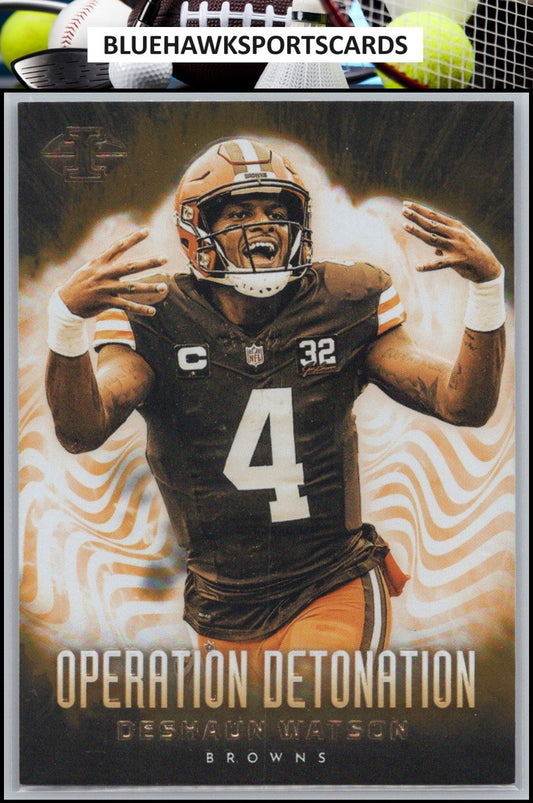 2023 Panini Illusions #3 Deshaun Watson Operation Detonation