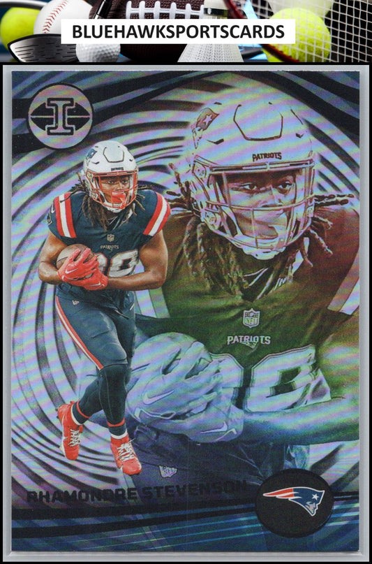 2023 Panini Illusions #77 Rhamondre Stevenson