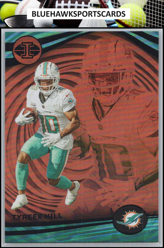 2023 Panini Illusions #70 Tyreek Hill Orange Trophy Collection