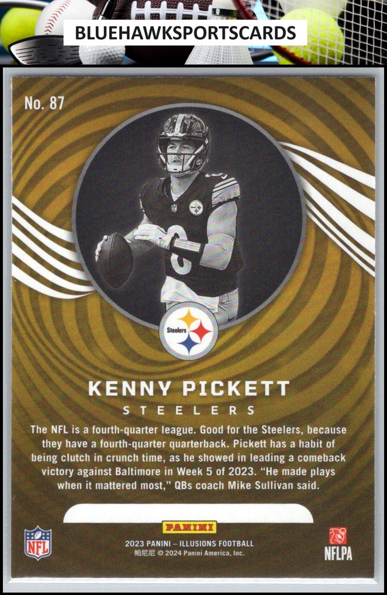 2023 Panini Illusions #87 Kenny Pickett