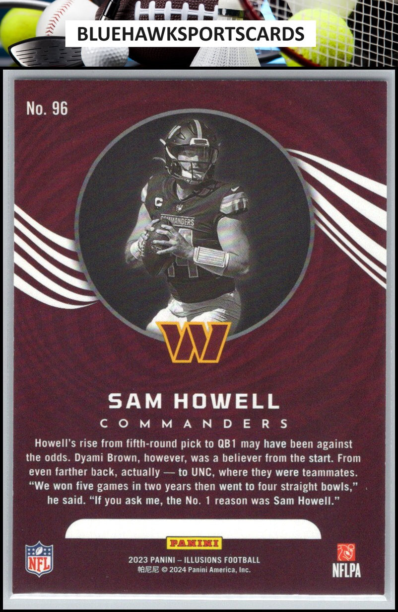 2023 Panini Illusions #96 Sam Howell