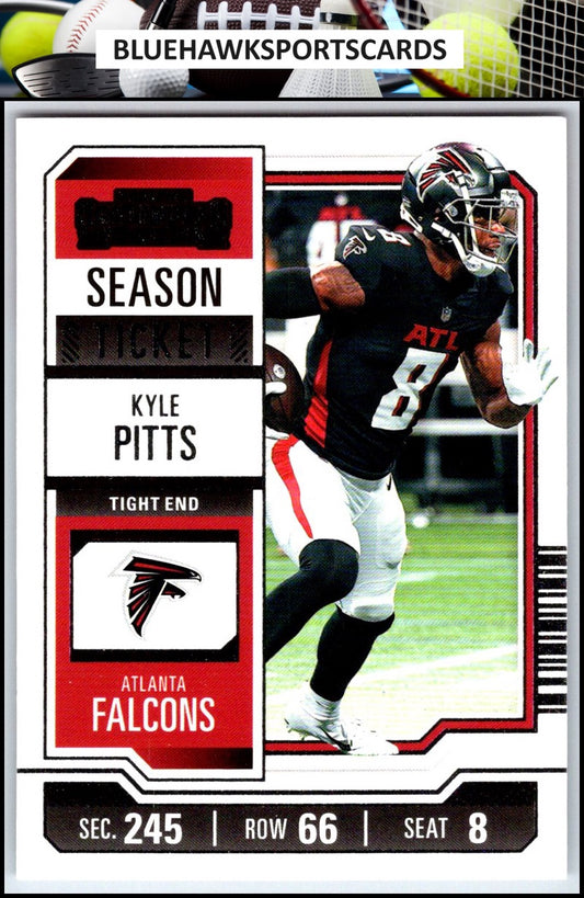 2023 Panini Contenders #6 Kyle Pitts Season Ticket Retail