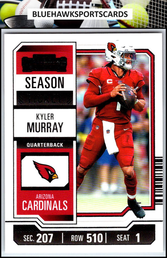 2023 Panini Contenders #3 Kyler Murray Season Ticket Retail