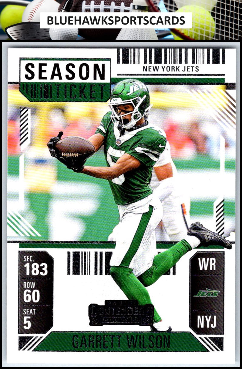 2024 Panini Contenders #77 Garrett Wilson Season Ticket Retail