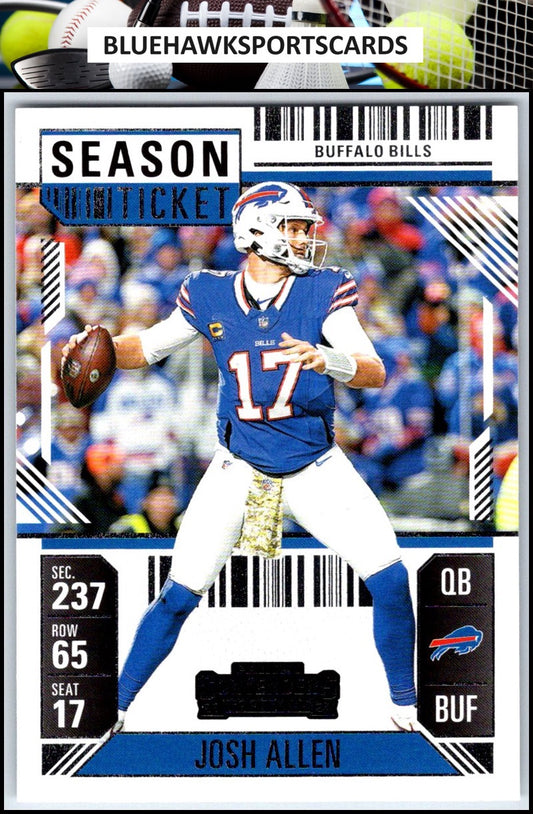 2024 Panini Contenders #11 Josh Allen Season Ticket Retail