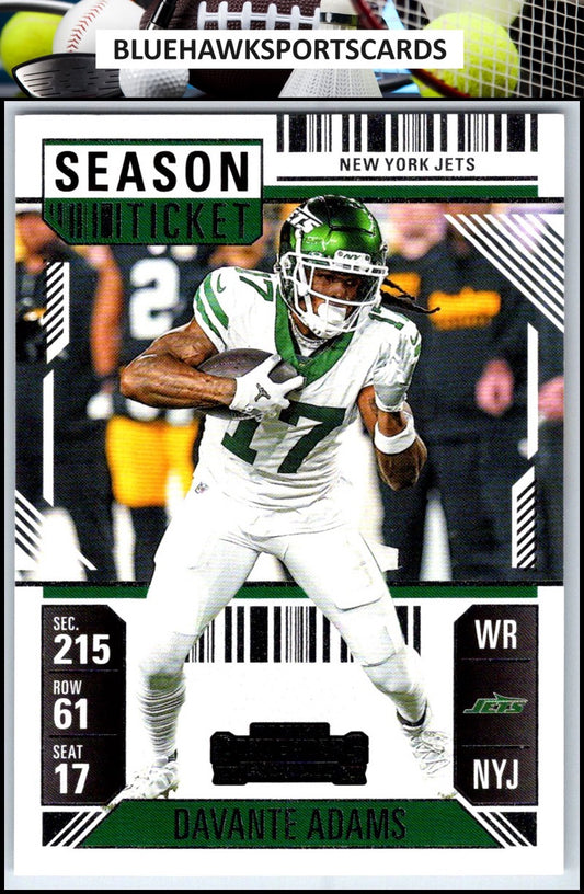 2024 Panini Contenders #54 Davante Adams Season Ticket Retail