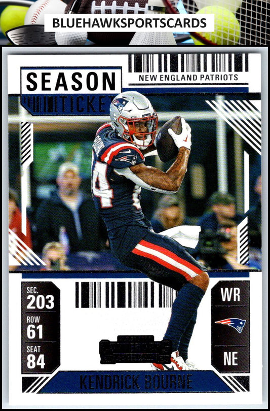 2024 Panini Contenders #69 Kendrick Bourne Season Ticket Retail