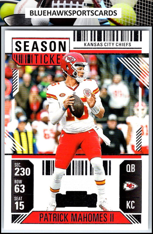 2024 Panini Contenders #50 Patrick Mahomes II Season Ticket Retail
