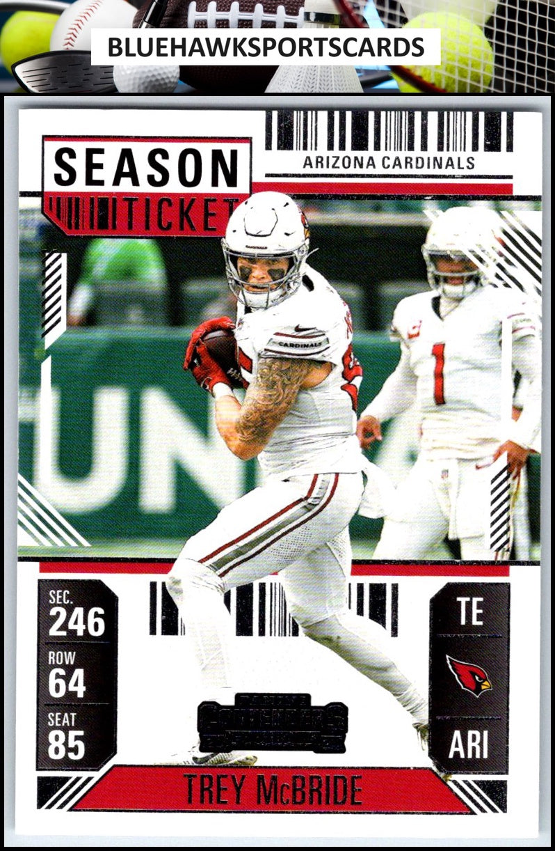 2024 Panini Contenders #1 Trey McBride Season Ticket Retail