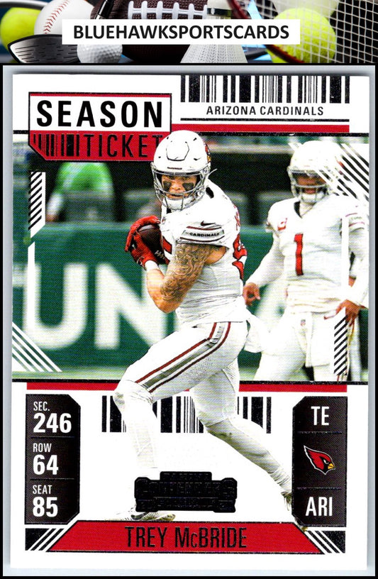 2024 Panini Contenders #1 Trey McBride Season Ticket Retail
