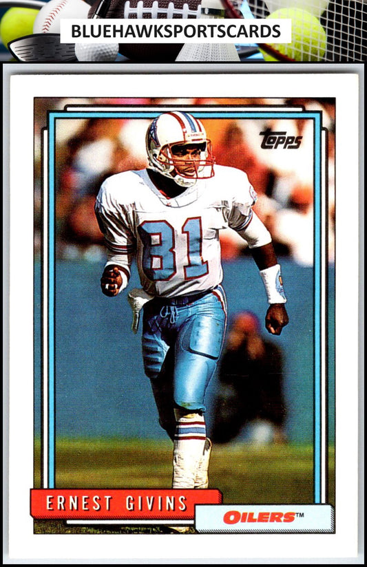 1992 Topps #187 Ernest Givins