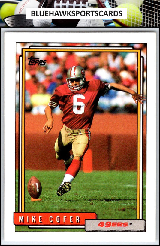 1992 Topps #73b Mike Cofer