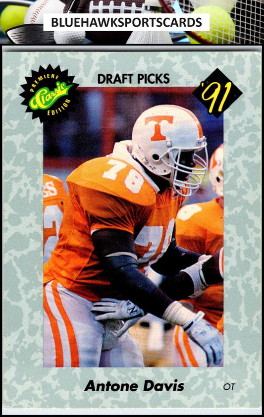 1991 Classic #8 Antone Davis