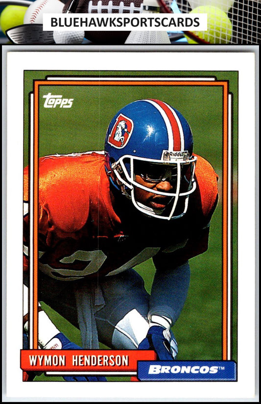 1992 Topps #181 Wymon Henderson