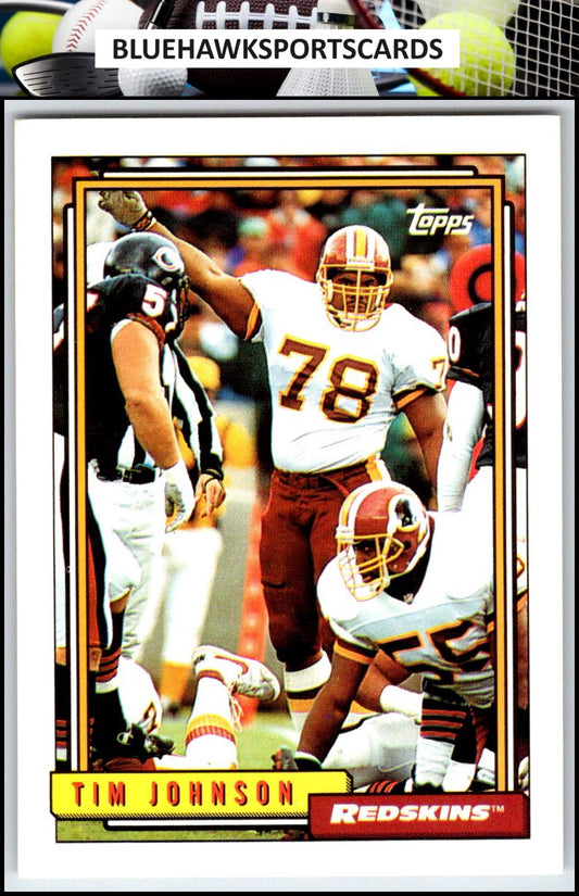 1992 Topps #74 Tim Johnson