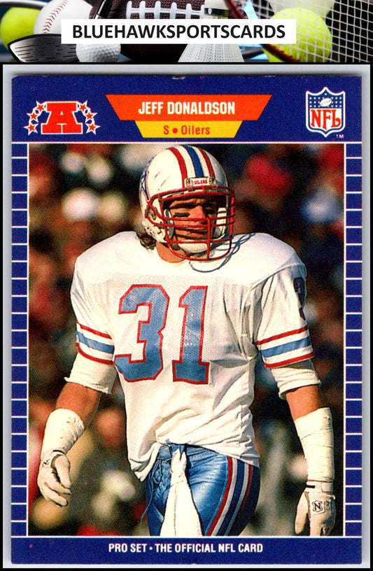 1989 Pro Set #142 Jeff Donaldson