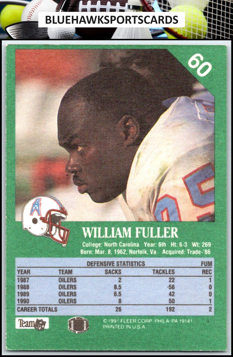 1991 Fleer #60 William Fuller