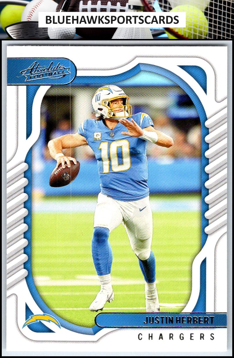 2022 Panini Absolute #87 Justin Herbert Retail