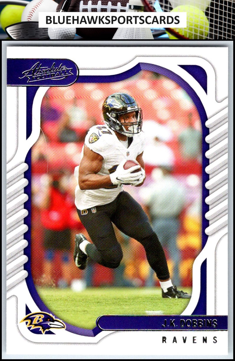 2022 Panini Absolute #19 J.K. Dobbins Retail
