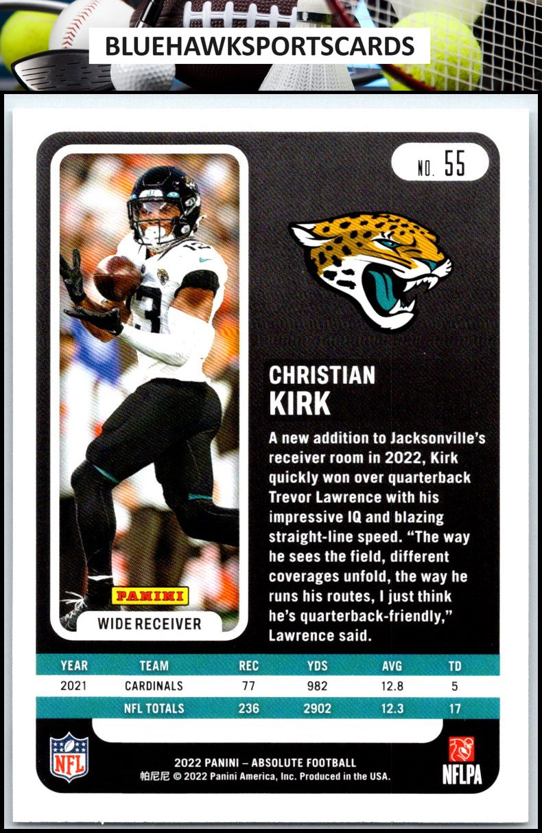 2022 Panini Absolute #55 Christian Kirk Retail