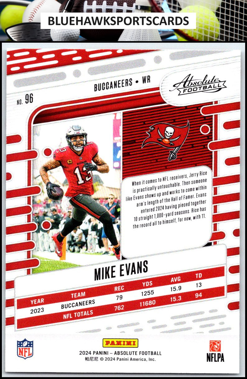2024 Panini Absolute #96 Mike Evans Retail
