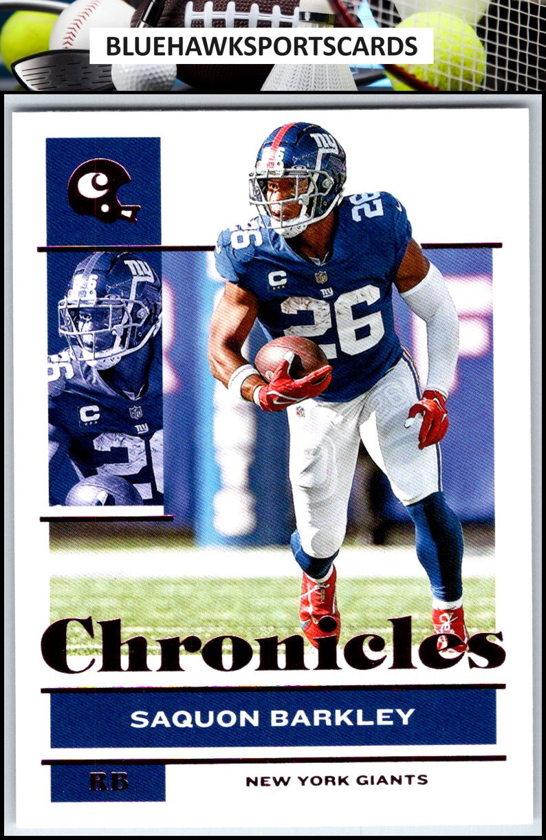2021 Panini Chronicles #66 Saquon Barkley